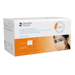 Mask Com-Fit Plush Masks, ASTM Level 1, 40/Box