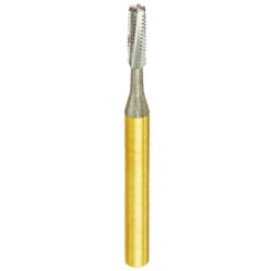 Barracuda Metal/Crown Cutter Bur Straight Fissure Flat End pack of 10