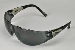 Eyewear Contour wrap Black W/Gray Lens