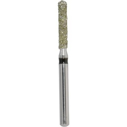 SimpliCut Single Use Diamond Burs Cylinder Rounded Shoulder, 25/Pkg (Kerr Rotary)