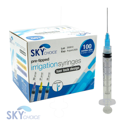 Endodontic Irrigation 3 cc Luer Syringe Combo 100/pkg