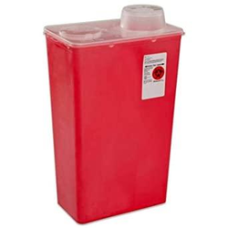 Sharps Container Chimney Top Covidien 