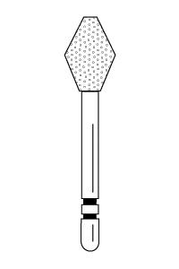 Two Striper Diamond Burs FG Barrel 5/pk (Premier)