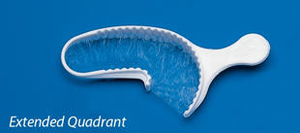 Triple Tray Disposable Impression Trays 