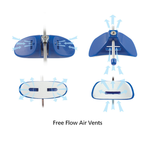 Multi Adjustable Facemask Blue