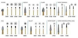 Burs Trim & Fin #FG7406 Egg (10)