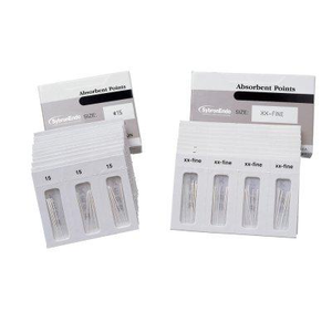 Absorbent Paper Points Standard Size 200/Box (SybronEndo)