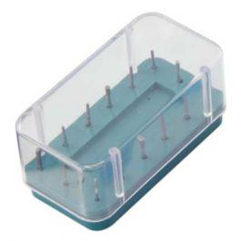 Bur Block 14 Hole Rectangular (Plasdent)