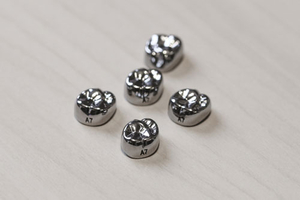 Crown Stainless Steel Molar XT E-Upper Right 5/pk (Acero)