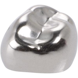 Stainless Steel 2nd Primary Molar Crowns Refill Upper Right 5/Pkg (3M)