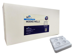  Mixing Well Disposable (4-Wells) White 200/Bx (SkyChoice)