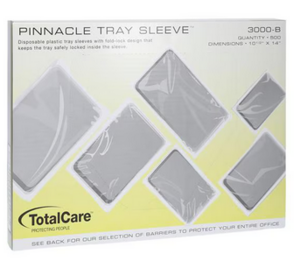 Tray Sleeves 500/pkg (Pinnacle)