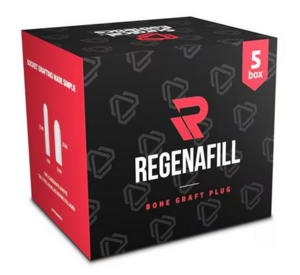 Regenafill Bone Graft Plug 80% Bone / 20% Collagen (Surgical Esthetics)