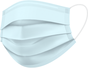 Mask Earloop Blue Level 2 (50/Box) BeeSure  