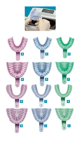 Transform Heat Mould Impression Trays 12/Pkg