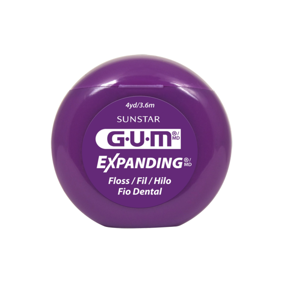 GUM Expanding floss patient samples 4 yards 144/box