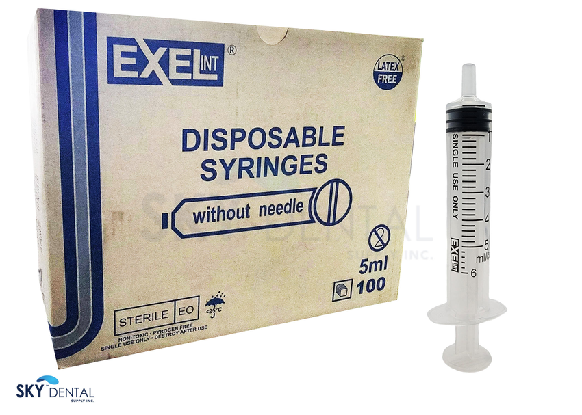 Luer Slip Syringe Only 5-6cc With Cap