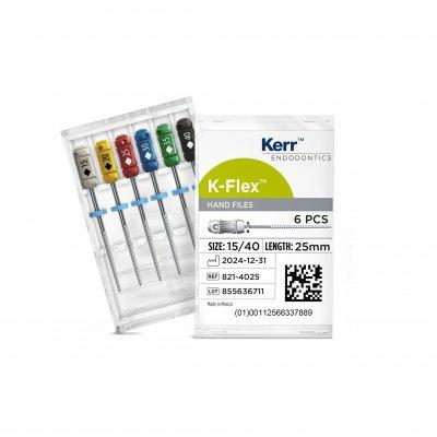 K-Flex Files Length 21 mm 6/Pkg (SybronEndo)