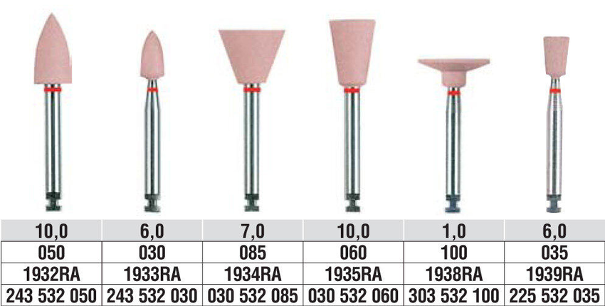 Edenta Diagloss Composite Polishers RA 6/Pk Edenta Diagloss Composite Polishers RA 6/Pk
