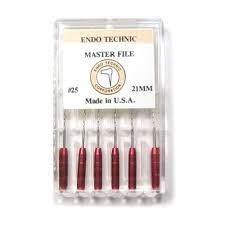 Master File Niti 25mm Pack of 6