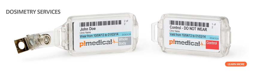 X-ray Dosimetry Badge w/ Quarterly Service