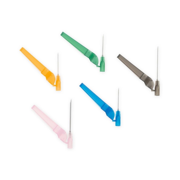 Hypodermic Needles Safety, 100/Pkg (Exel)