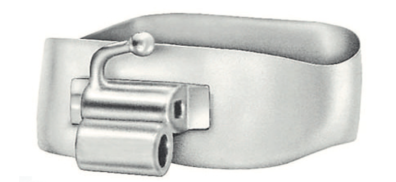 Molar Bands With Facebow Buccal Tubes .022 Upper Right  (3/PK)