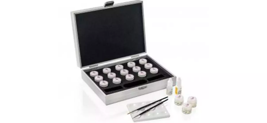 Initial IQ Lustre Pastes ONE V-Shades Set, 88g , 3-Dimensional Ceramic Pastes (GC)