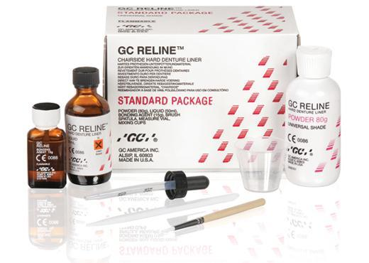 GC Reline Hard Denture, Chairside Reline Material (GC America)