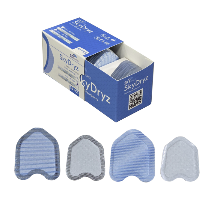 Saliva Absorbents Cotton Roll Substitute 50/Pkg (Sky Choice)