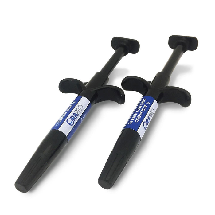 ORAPRO G2 Light Cure Band Cement Blue 5gm