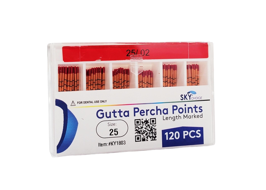 Gutta Percha Standard 120/pk (Sky Choice) Gutta Percha Standard 120/pk (Sky Choice)