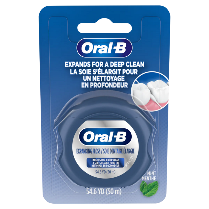 Floss Expanding 50 Meter Mint 6/Pkg (Oral-B)