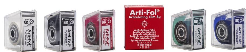Arti-Fol I Roll, one-sided 75mm x 20m (Green) (Bausch)