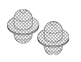 Midmark/Ritter M9/M11 Filter 30 x 30 Mesh Stainless Steel 2/Pkg