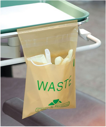 Utility stick on Waste Bag 9