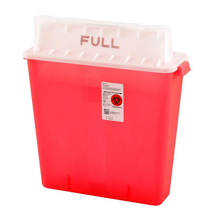 SharpStar Safety In-Room Sharps Containers W/ Counter Balanced Lid (Cardinal Health)
